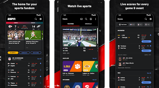 ESPN App on LG TV